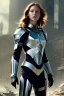 Placeholder: ultrarealistic, ruined city,__skimpy sci-fi armor__, __angles__, 19 year old woman, strikingly beautiful, ginger hair, silver colour, [__starlets__|__starlets__], (pale __skincolor__ skin:1.2), __camera__ __hair__, detailed face and eyes, c-cup breasts, leather choker, freckles, dynamic pose, resolved expression, __accessory__, strappy outfit, (straps:1.1), sword in scabard on left hip, (buckles, buttons, snaps, rings:1.0), halter style breastplate, detailed eyes, plump lips, fantasy theme