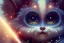 Placeholder: cutest AND softest creature in the world| large doll like eyes| supernatural and otherworldly| highly detailed vibrant fur| magical glowing trails| light dust| aesthetic| cinematic lighting| bokeh effect| mdjrny-v4 style