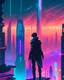 Placeholder: A vivid, neo-noir depiction of a futuristic, dystopian cityscape, with towering skyscrapers, neon lights, and flying vehicles, as a lone protagonist stands atop a building, overlooking the sprawling metropolis below, ready to face an epic challenge.