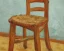 Placeholder: Portrait of a chair by Van Gogh