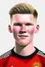 Placeholder: Scott McTominay Footballer ,cartoon 2d