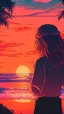 Placeholder: sunset, lofi colors, lofi vibes, cool colors