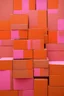 Placeholder: Cardboard Boxes, painter rothko style, pink and orange