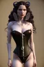 Placeholder: sexy milf, warrior, black long wavy hair, corset, night, 8k resolution, high-quality, fine-detail, intricate, fantasy art, detailed matte, volumetric lighting, illustration, 3D octane render, brian froud, howard lyon, selina french, anna dittmann, annie stokes, lisa parker, greg rutowski