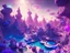 Placeholder: colorful underground crystal cosmic and galactic ambiance hill sky rocks sunny pool surreal, full of details, smooth, bright sunshine，soft light atmosphere, light effect，vaporwave colorful, concept art, smooth, extremely sharp detail, finely tuned detail, ultra high definition, 8 k, unreal engine 5, ultra sharp focus