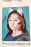 Placeholder: Portrait of a cat by Van Gogh