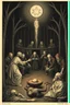 Placeholder: Prisoners' Round (after Gustave Doré) Bosch painting styles