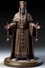 Placeholder: tabletop role-playing miniature of a priest wearing ancient minoan clothes in the style of moebius. full body. concept art hyperrealism