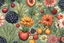 Placeholder: design flowers fruits vegetable and botanical plants