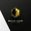 Placeholder: minimalist logo, tech company, white background, name: BLACK GOLD. colors: black and yellow