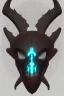 Placeholder: a devil's skull with circuitry for horns