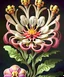 Placeholder: fantasy flowers, still life, multicolor, style by Catherine Abel, by Stephen Gibb, by Earnst Haeckel, by Naoto Hattori, highly detailed, sharp focus, elegant, ultra reallistic, intricate, oil on canvas, beautiful, high detail, crisp quality, colorful