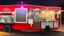 Placeholder: modern looking food truck that has a bunch of flashy lights and fireworks