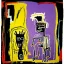 Placeholder: Lavender and goats Jean-Michel Basquiat