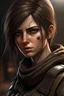 Placeholder: 12k wallpaper of Arina- 34 years old woman, mercenery, fierce and stunning, Bobcut brown hair, athletic, wearing combat clothes- HDR quality - trending in artstation, ultra realistic, highly detailed neck, highly detailed face