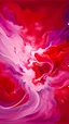 Placeholder: Painterly. Abstract. A white purple in red silk raiments. Anomalous red cloud issuing forth from the heart. Simple yet majestic