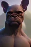 Placeholder: alien french bulldog musculature hulk body HD strong french bulldog hulk marvels Warcraft