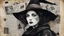 Placeholder: Witch, Collage. Beautiful portrait of a woman in charcoal and ink. Mixed media. Newspaper clippings, many photographs, love letters, Magazine style. Surrealism, Detailed. Alcohol ink. Worn texture. Crisp focus. Inked outlines. Hints of vibrant color. Authors: Katherine Welz-Stein and Sam Toft