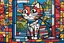 Placeholder: the cat in the window painting by Romero Brito