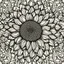 Placeholder: coloring page of sunflower repeated pattern