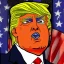 Placeholder: trump by outsider artist