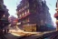 Placeholder: Train over corner building+Hanoi train+corner building +A greengrocer in colorful genoa street+Italian medieval town +Italian city sea+alphonse mucha, greg rutkowski,matte painting, cryengine, hyper detailed, felix kelly, fantasy art, seb mckinnon