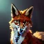 Placeholder: award winning portrait painting of a female anthropomorphic fox, (backlighting:1.4), digital painting, concept art, smooth, sharp focus, rule of thirds, intricate details, medium shot, (shallow depth of field:1.1), 4k, furry, fluffy, fursona, large tail, fluffly tail