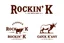Placeholder: logo ideas for Rockin' K Cattle Company.