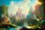 Placeholder: dreams of sadness, Rococo, vibrant colors