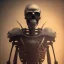 Placeholder: a skeleton warrior wearing samurai armor in hr giger style red blood in background, steam punk, realistic, made in octane, cinematic, ultra-realistic, extremely detailed octane rendering, 8K, VRAY Super Real ar 2:3, dof photorealistic futuristic 50mm lens hard lighting dark gray tintype photograph, realistic lighting, sepia color