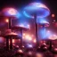 Placeholder: metal MUSHROOMs stars galazy SPACE lANDSCAPE BURNING IN BLUE FLAMES