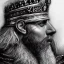 Placeholder: high-quality, fine-detail close-up pen and pencil sketch of king raedwald, portrait, 8k resolution, intricate, digital art, detailed matte painting, photorealistic, volumetric lighting, Rafael Augusto, Juan Francisco Casas, Anne Dittman, Anne Stokes, greg rutowski