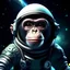 Placeholder: Interplanetary Alien monkey in the space