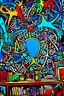 Placeholder: expressionism, Pixar style, in abstract art Basquiat, Picasso, Miro, Kandinsky, Klee, Birell, Fairey, Ardon, Buffet and Picasso style, HD --s 750 --v 5.1 --style raw, water color