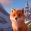 Placeholder: A golden fox