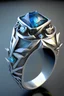 Placeholder: Avatar navi inspired silver jewellry ring design