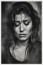 Placeholder: A beautiful woman with tears streaming down her face, her expression a mix of sorrow and despair.HOF, full size, (((realism, realphoto, photography, professional photographer, captured with professional DSLR camera, 64k,