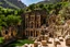 Placeholder: Closeup 1st century Caesarea Philippi with Jesus Walking facing me