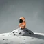 Placeholder: A whimsical digital illustration of a cartoonish astronaut, delicately rendered in soft pastel hues, sitting on a tiny, cratered moon, lost in thought as they stare out into the vast, starry expanse of empty space, their bright orange spacesuit a pop of color against the muted, celestial backdrop, with subtle texture and gentle shading adding depth to the minimalist composition, evoking a sense of wonder and contemplation, as if pondering the mysteries of the cosmos, amidst the eerie silence of