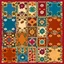 Placeholder: tufting rug - colored, clipart