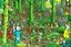 Placeholder: where's Wally but with cats big image jungle