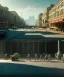 Placeholder: Scene, realistic image, a lot of people running and screaming, retro futuristic, Edward Hopper style, smooth, unreal engine 5, god lights, ray tracing, RTX, lumen lighting, ultra detail, volumetric lighting, 3d.