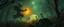 Placeholder: ninja necromancer in the wild, raising glowing raven skeleton giant babies