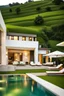 Placeholder: luxury villa in beautiful green land country side