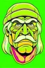 Placeholder: face Hulk Hogan Professional wrestler cartoon 2d