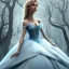 Placeholder: extrem tim burton style cinderella, ultra detailed,