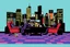 Placeholder: pop art pixels 1000 images cool degen mfer trade - retreat - strategise - repeat