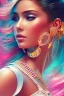 Placeholder: sexy, beautiful, young woman, detailed gorgeous face, vaporwave aesthetic, synthwave, colorful, psychedelic, artstation, concept art, smooth, extremely sharp detail, finely tuned detail, ultra high definition, 8 k, unreal engine 5, ultra sharp focus, illustration, art by artgerm mary dimova,