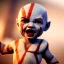 Placeholder: Cute baby video game god of war krotos, 8k resulation