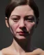 Placeholder: Realistic image, portrait, hybrid made up of a woman's body and a muppet's head mask ,concept art, smooth, unreal engine 5, god lights, ray tracing, RTX, lumen lighting, ultra detail, volumetric lighting, 3d, finely drawn, high definition, 4k.